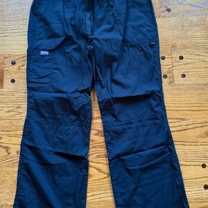 Cherokee XL Women's Black drawstring scrub Pants- warn once